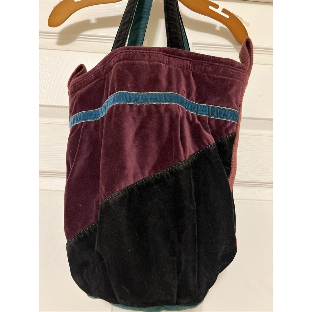 Lucky Brand Large Multi-Colored Hippie Patchwork Suede Hobo Bag - Picture 2 of 12